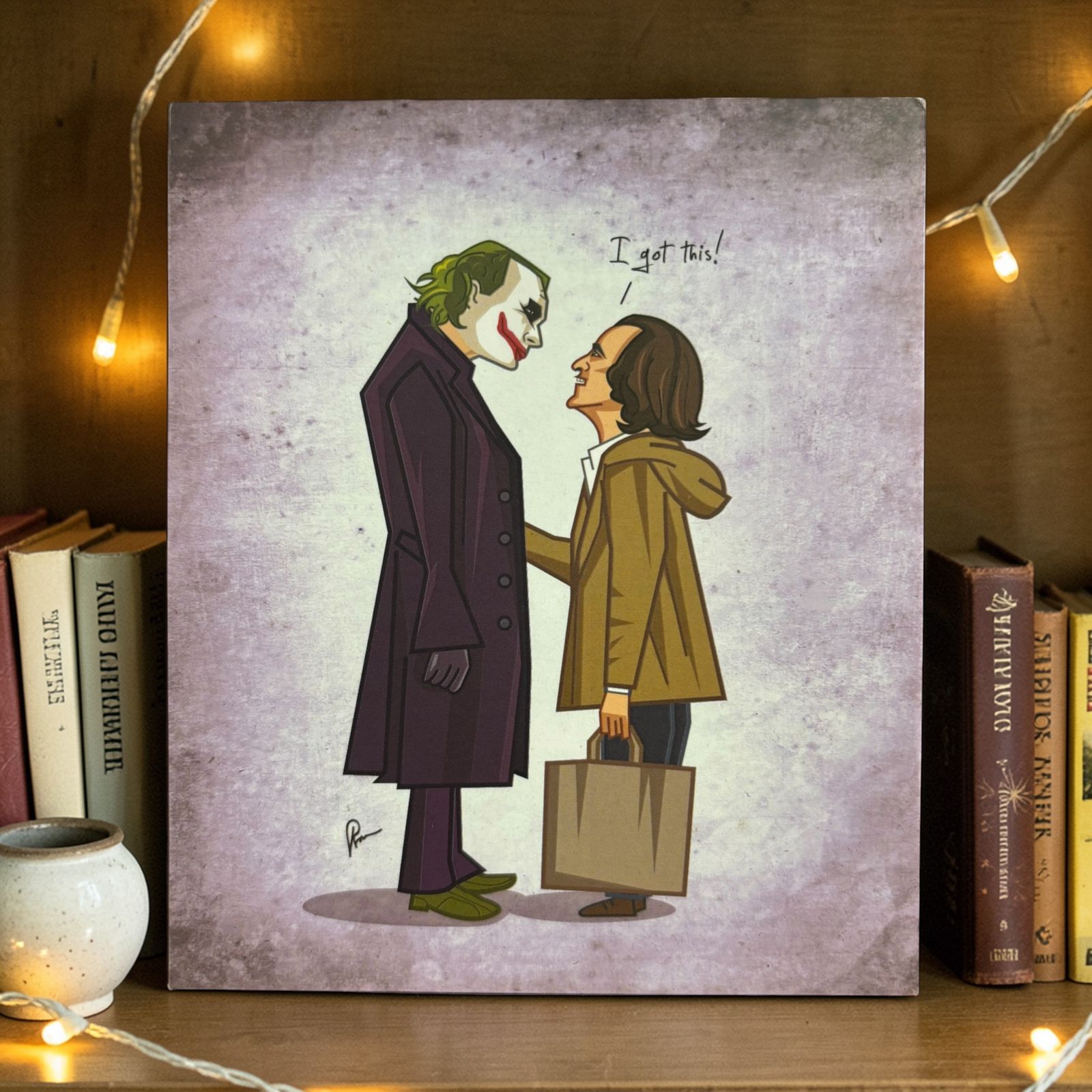 Joker Meets Joker Mini Wall Art