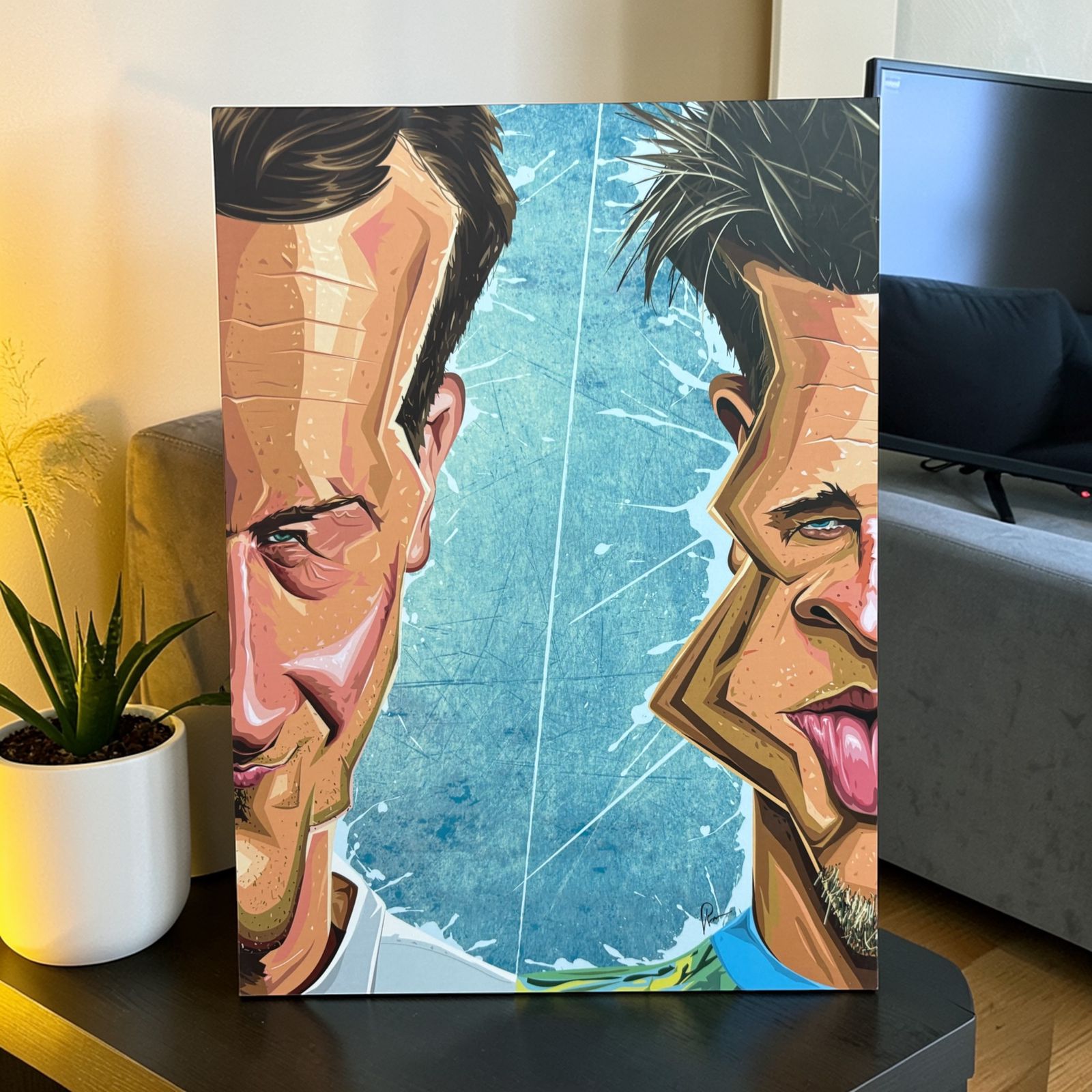 Tyler meets Tyler Wall Art