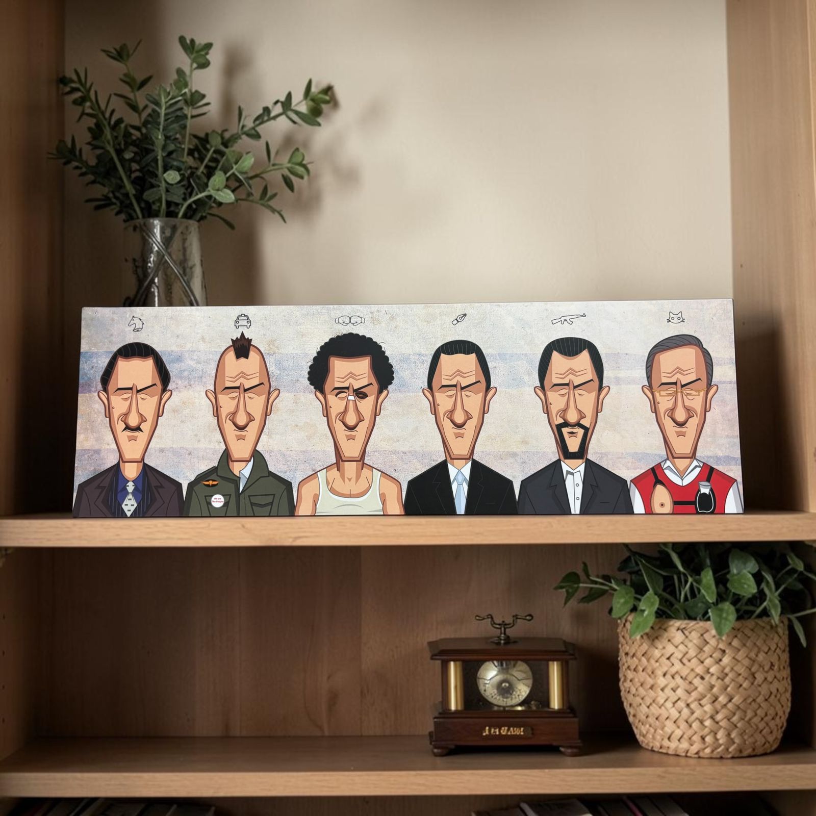 Evolution of De Niro Wall Art