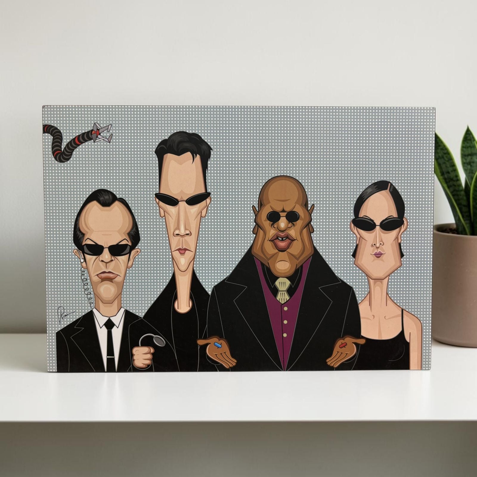 Matrix Tribute Wall Art