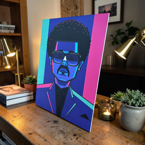 Stylish The Weeknd wall art for music lovers and modern home decor