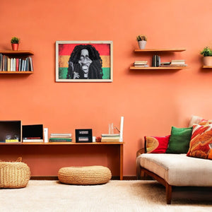 Bob Marley wall art for music lovers and reggae fans