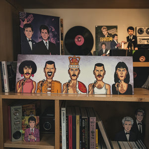 Freddie Mercury music legend wall decor