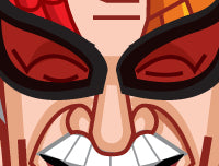 Comic book icon Stan Lee tribute poster inspired by Marvel's legendary creator