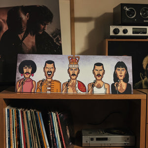 Queen tribute fan art by Prasad Bhat