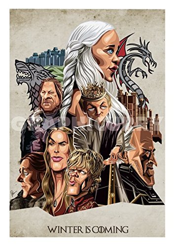 Winter Is Coming wall art inspired by Game of Thrones