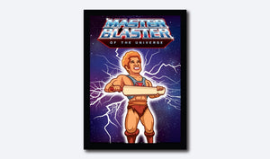 A3 Exclusive limited edition Poster of Master Blaster by Prasad Bhat