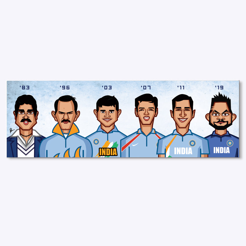The World Cup Captains Wall Art