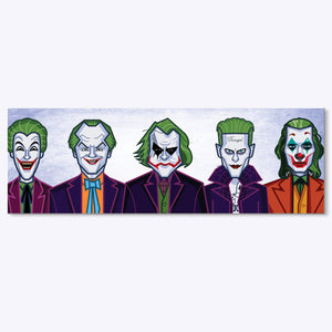Evolution of the Clown Wall Art