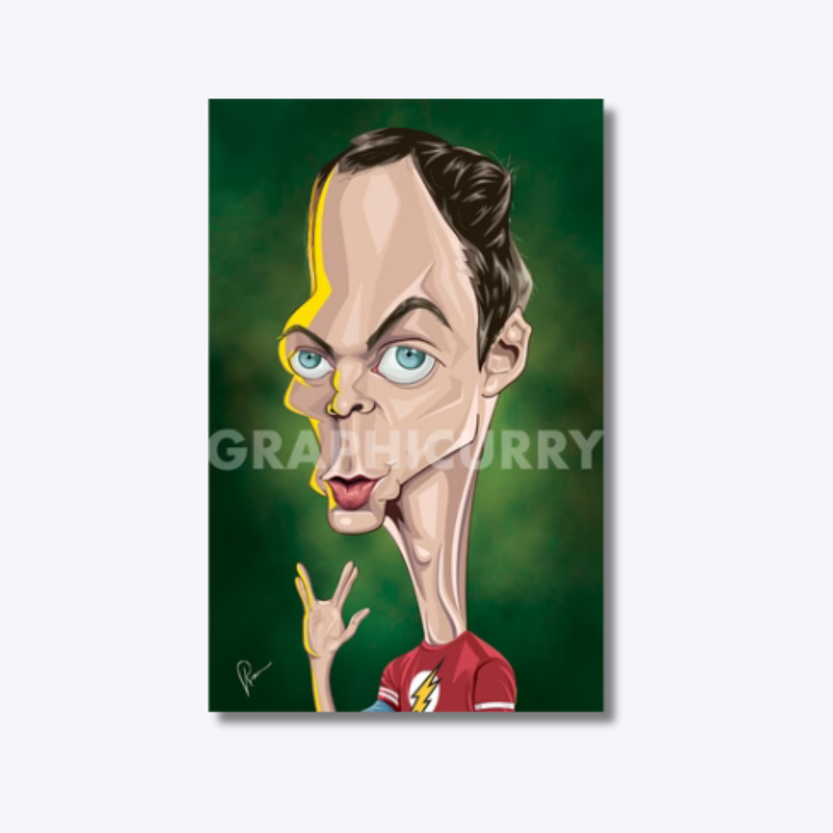 Sheldon Wall Art – Graphicurry Store