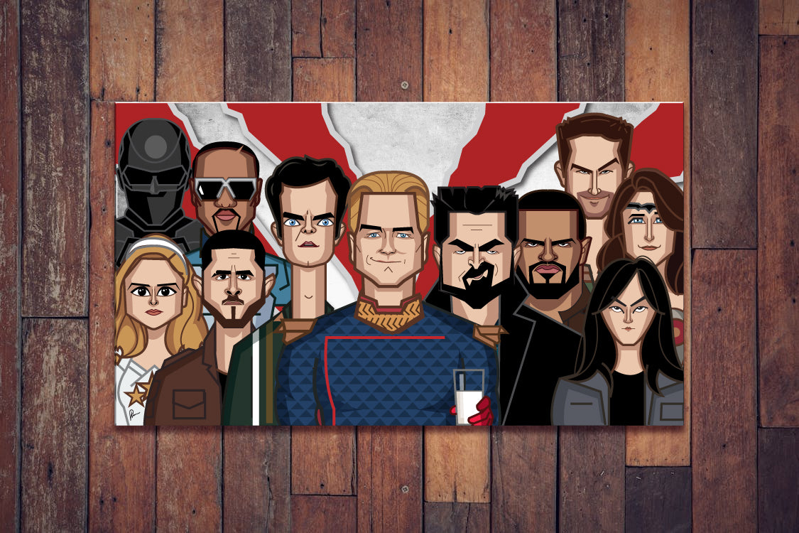 Boys Tribute Wall Art - Only 50 Signed Pieces