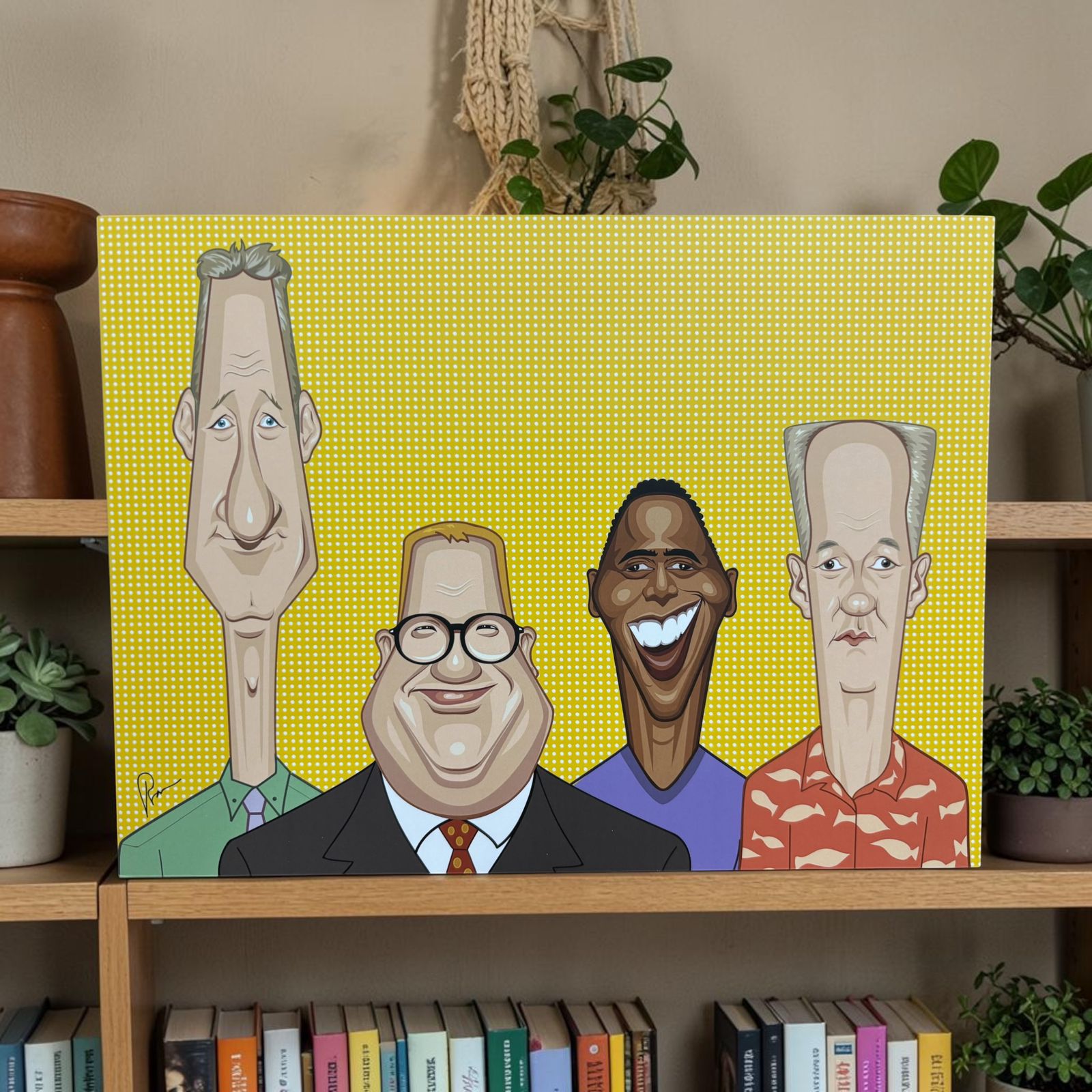Who's Line Wall Art