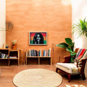 Premium Bob Marley acrylic frame wall art for modern interiors