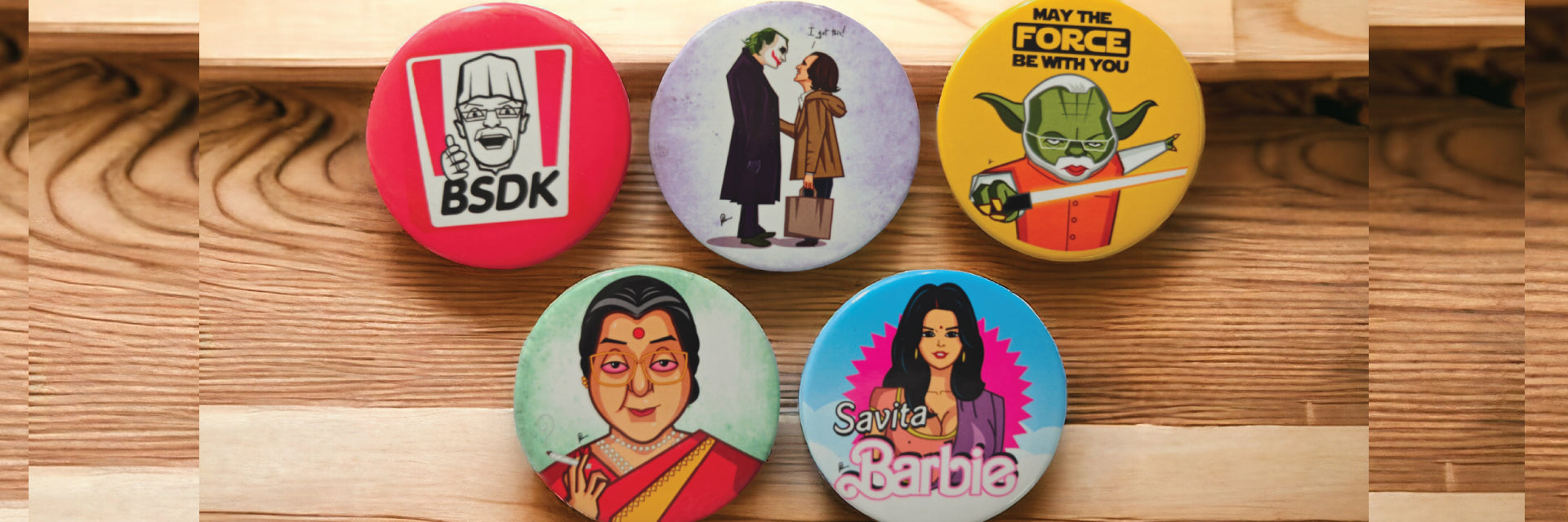 Graphicurry Magnets And Badges
