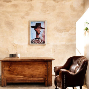 Hollywood legend Clint Eastwood wall decor artwork