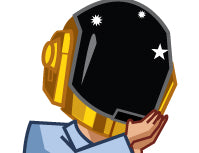 Premium Daft Punk music band wall art for home and studio decor
