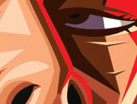 Premium laminated Django Unchained wall print by Prasad Bhat for Hollywood movie fans