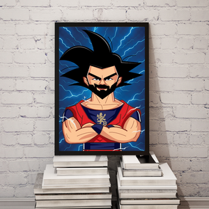 Dragon Kohli A3 Virat Kohli poster