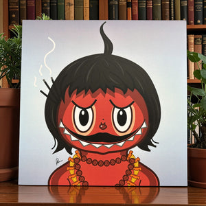 Funny red Lal Bubu wall décor Graphicurry India