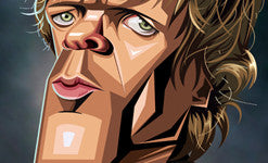 Graphicurry tribute artwork featuring Tyrion Lannister