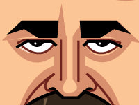 Graphicurry exclusive Mohanlal tribute wall art for home and office