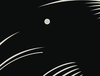 Alfred Hitchcock red and black tribute poster