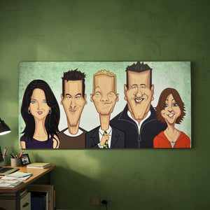 Sitcom fan wall art inspired by How I Met Your Mother