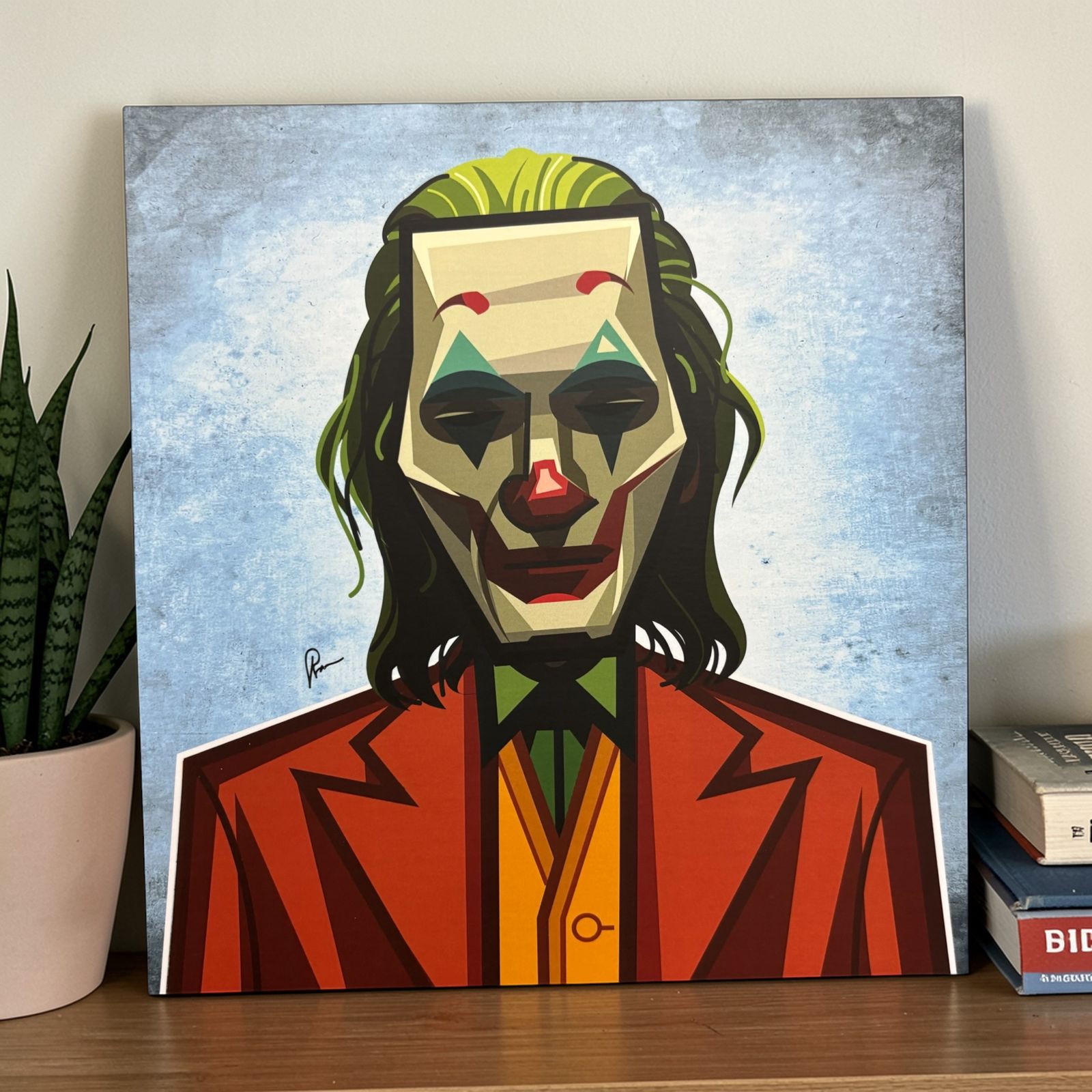 Premium Joaquin Phoenix Joker art print for movie fans and pop culture collectors