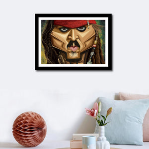 The Pirate Jack Sparrow A3 poster wall art