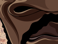 Jules and Vincent Pulp Fiction A3 poster