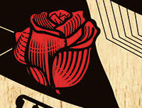 Marlon Brando as Don Corleone illustrated in stamp-style artwork