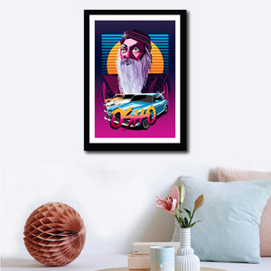 Osho Drive tribute poster by Graphicurry