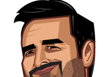 Graphicurry Better Call Mishra artwork with original caricature illustration