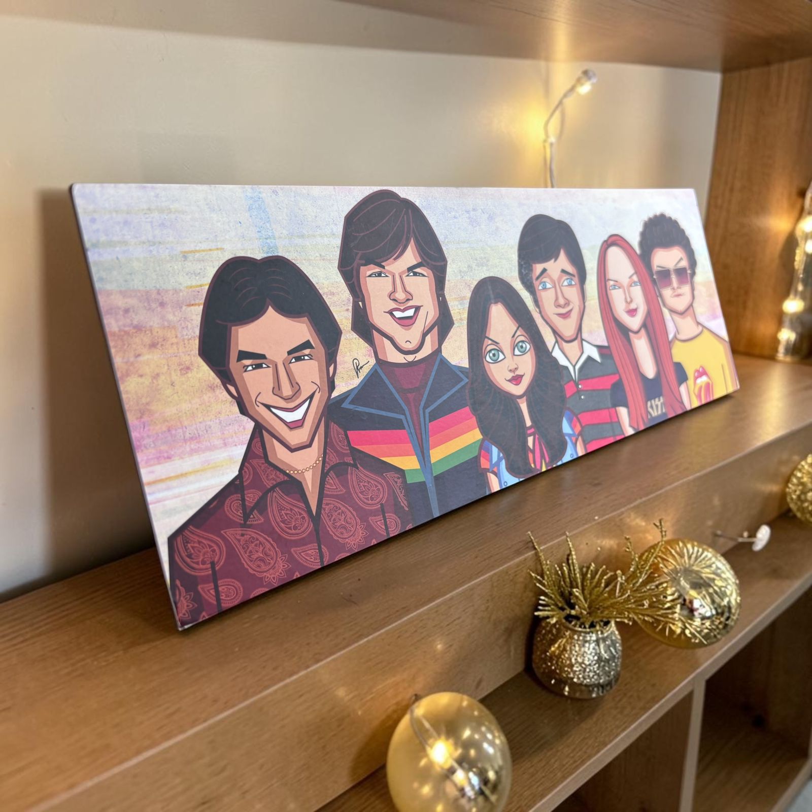 That 70s tribute laminate for sitcom fans