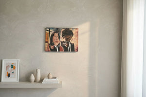 Quentin Tarantino inspired movie wall art