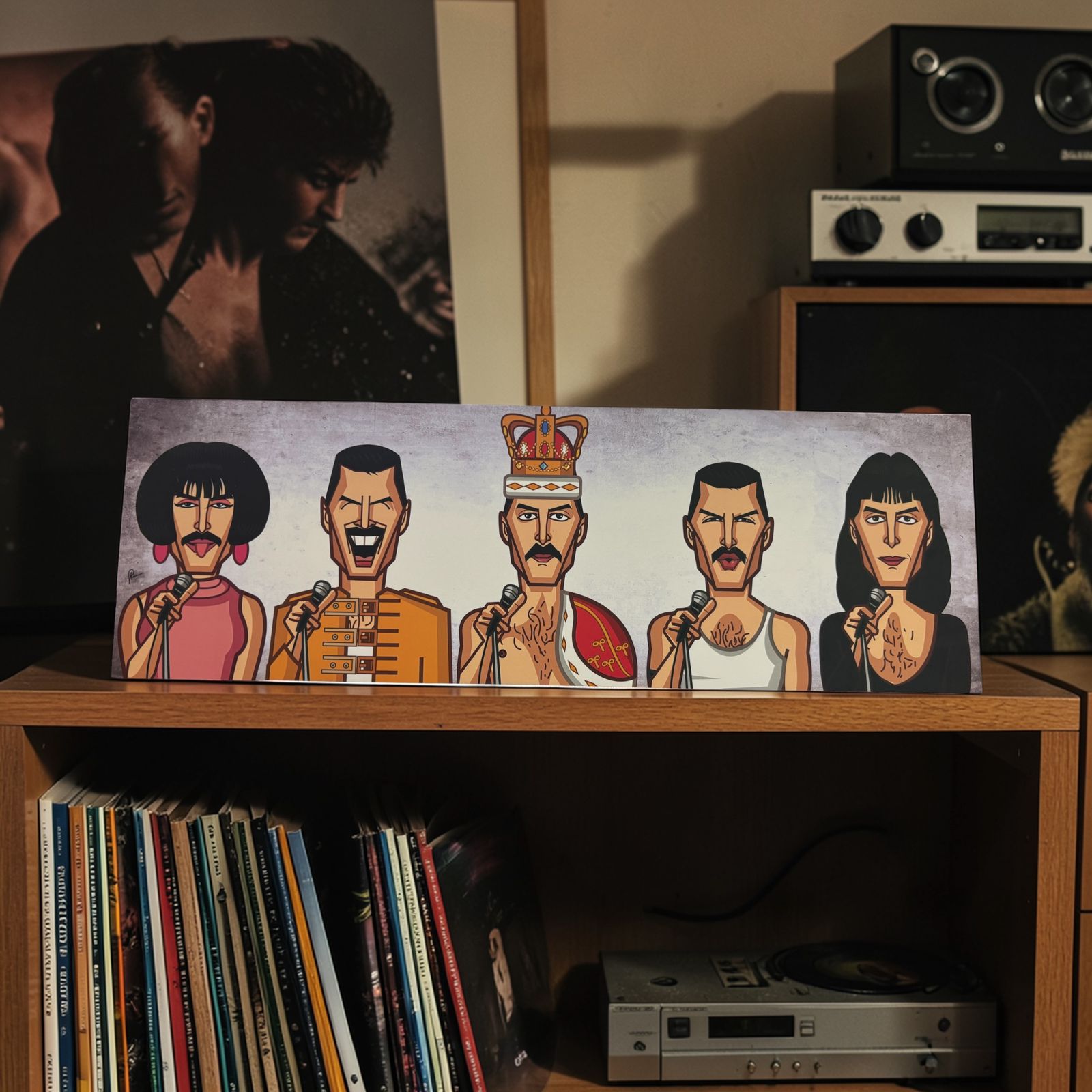 Queen tribute fan art by Prasad Bhat
