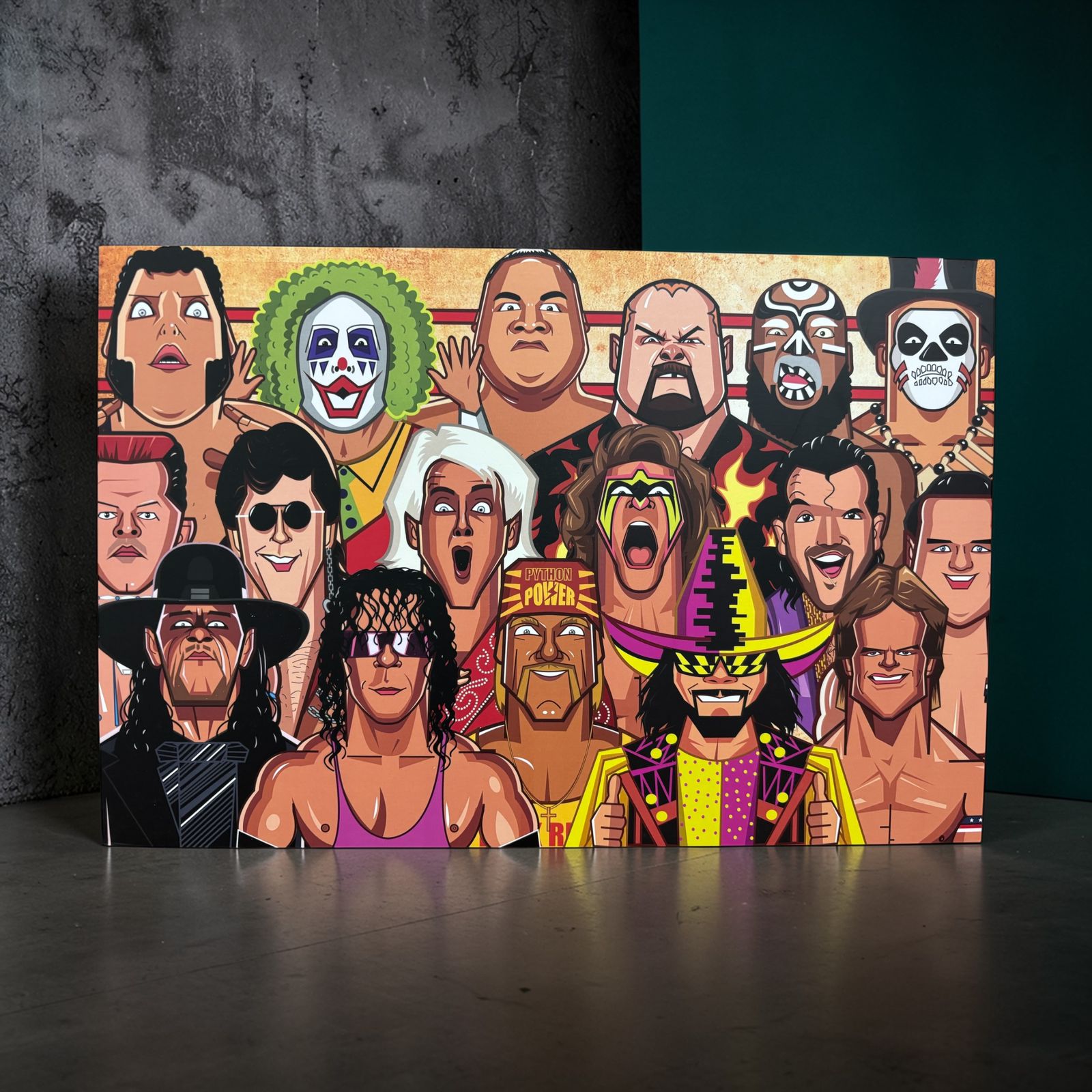 Nostalgic pop culture wall art for 90s kids by Prasad Bhat