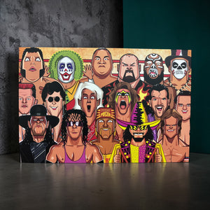 Nostalgic pop culture wall art for 90s kids by Prasad Bhat