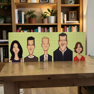 HIMYM tribute wall decor by Graphicurry