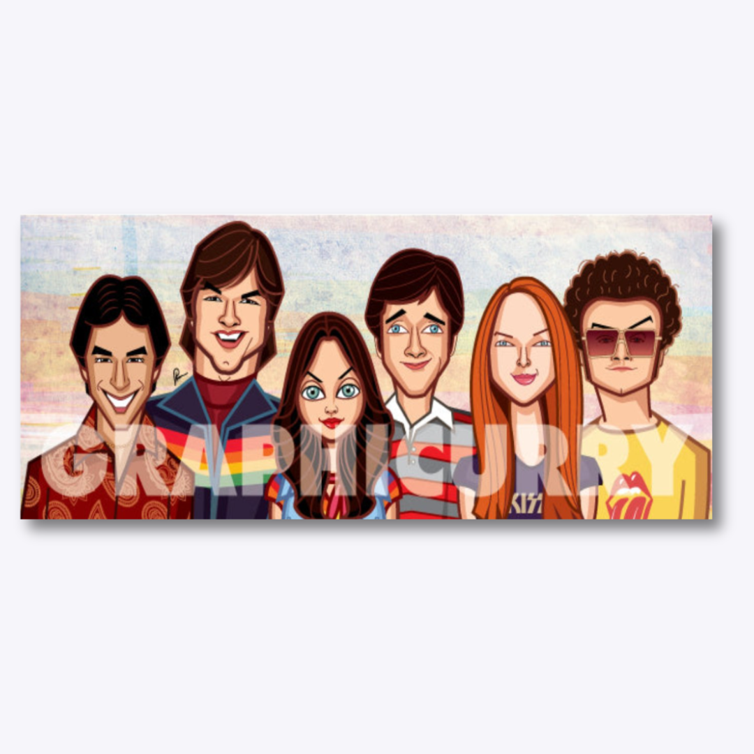 That 70s Show tribute wall art laminate by Prasad Bhat