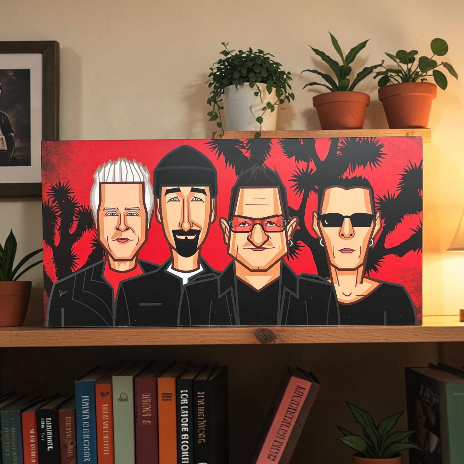 Graphicurry U2 tribute illustration by Prasad Bhat