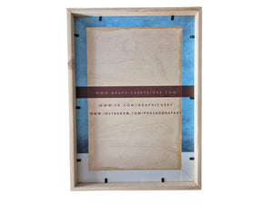 Graphicurry style Clint Eastwood gunslinger wall art frame