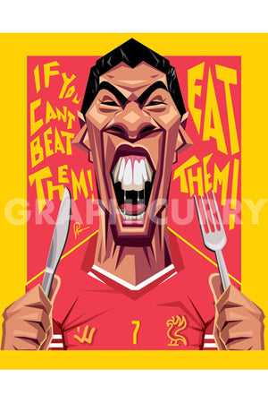 Suarez Wall Art by Graphicurry