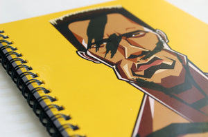 Arnold Schwarznegger Art Cover Notebook by Prasad Bhat