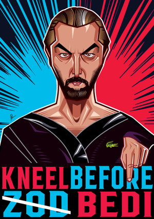 Kneel before Bedi Wall Art