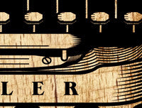 Shining Stamp Wall Art by Graphicurry