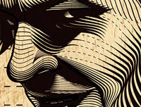 Shining Stamp Wall Art by Graphicurry