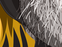 Cobain Wall Art by Graphicurrry
