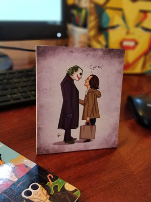 Joker Meets Joker Mini Wall Art