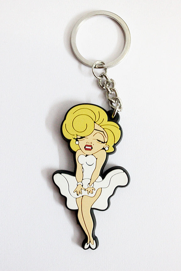 Monroe Keychain by Graphicurry